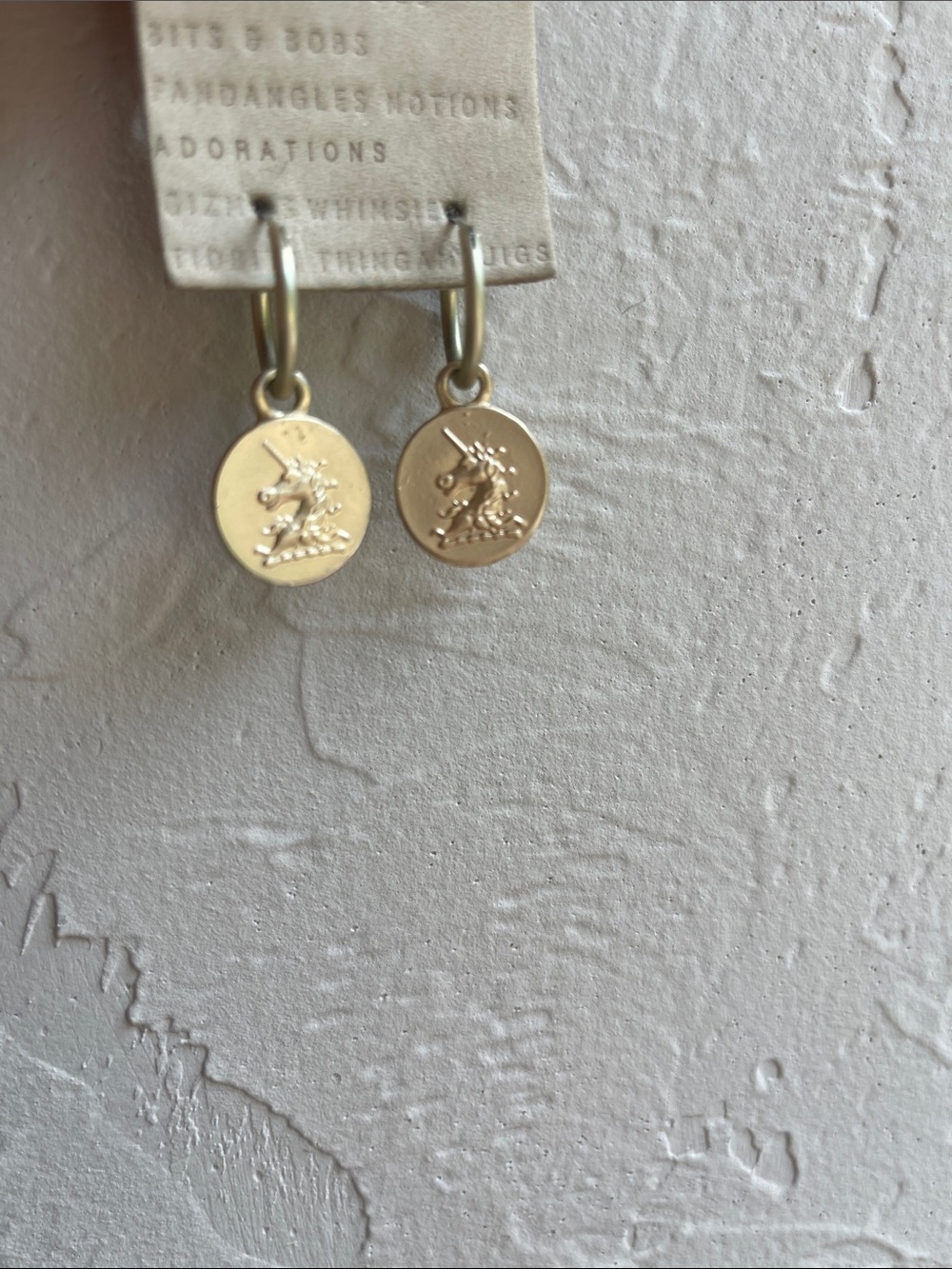 Anthropologie Earrings with Coin Charms